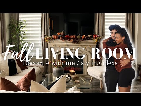 EMOTIONAL FALL EXTREME MAKEOVER | Living Room Styling Ideas | Budget Friendly Fall Decor & more...