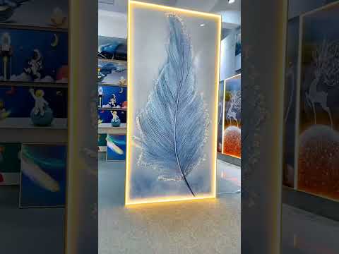 Renew Your Wall With Lightart LED #wallhanging #moderninterior #modernhome #modernhomedesign