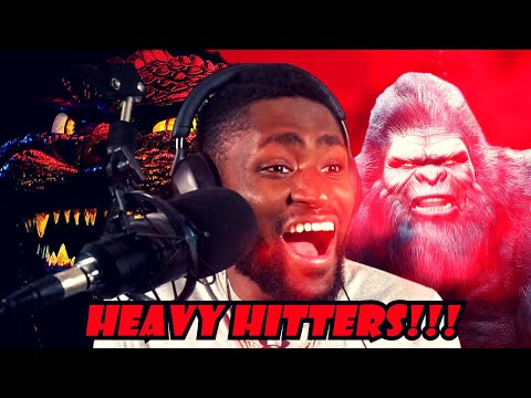 BEST BATTLE YET!!!! Godzilla vs King Kong. Epic Rap Battles of History (REACTION)