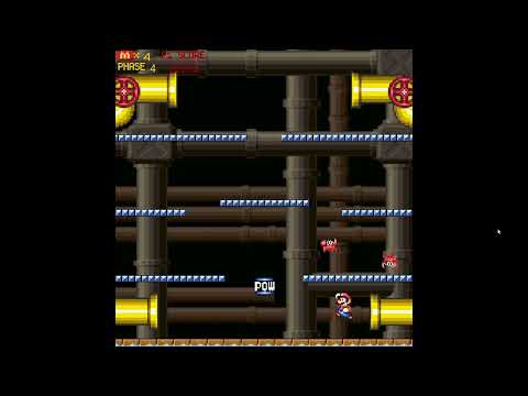 Classic Mario Bros. Gameplay