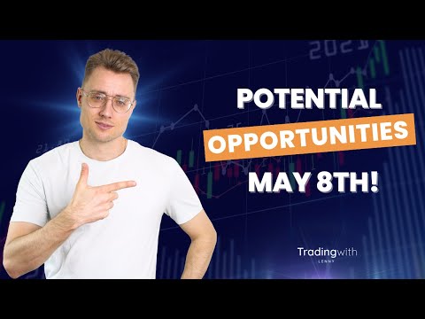 Potential trade opportunities for Wednesday May 8th 2024!