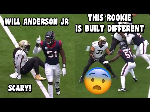 Will Anderson Jr ‘DESTROYED’ the Saints! 😳👀 Texans Vs Saints 2023 highlights