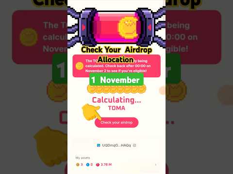 ToMarket Airdrop Claim Kaise Kare || ToMarket Airdrop Claim Date? #shorts