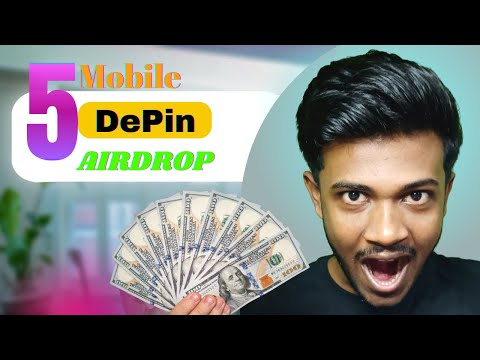 Mine 5 Mobile DePIN Airdrops of 2025 / Confirm Airdrop