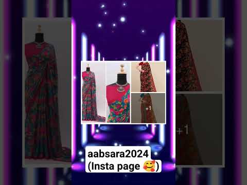 Saree Fashion 🥰 #sareeoffer #sarees #instadaily #follow #sareelovers #sareestyle #subscribe #sarees