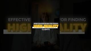 The SECRET to high quality clients #freelanceadvice #motivation#freelancejobs#freelancetips#business