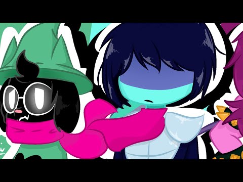 The Three Legendary Heroes (Kris, Ralsei and Susie) | DELTARUNE | SPEEDPAINT