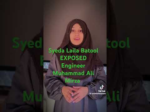 Syeda Laila Batool EXPOSED Engineer Muhammad Ali Mirza