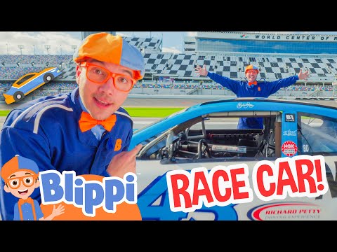 Blippi's Recycling Race Challenge 🏁 Vehicles For Kids | Kids TV Show | Educational Videos for Kids