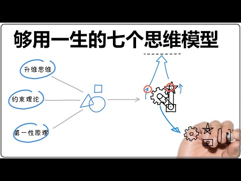 够用一生的七个思维模型 | 优化大脑“软件”，你仅需7个思维模型 | 普通人如何做决策 | 心智模型 |  Julian Shapiro |  Tim urban