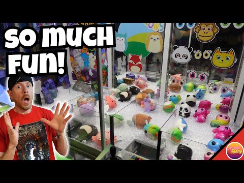 Claw Machines, Plush Time Wins, and Tons of Arcade Fun!