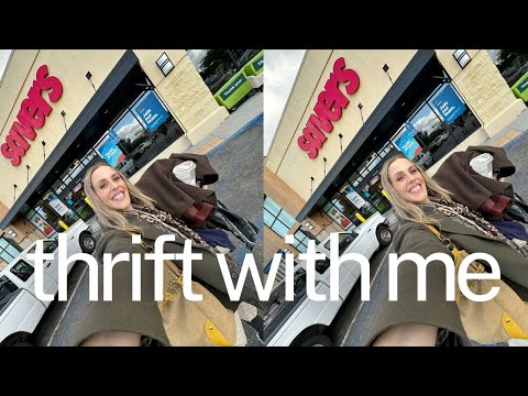 THRIFT WITH ME/SPENDING A FEW HOURS IN THE THRIFT STORE