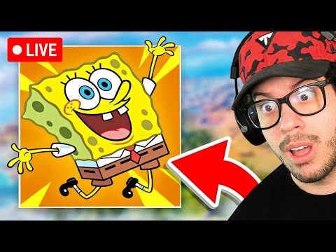 New SPONGEBOB x FORTNITE Games!