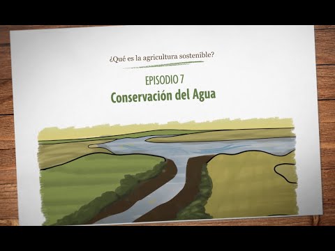 ¿Qué es la agricultura sostenible? Episodio 7: Conservación del Agua