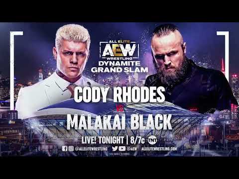 AEW Dynamite: Grand Slam 2021 Match Card