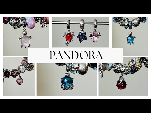 My PANDORA Collection - Murano Glass & Crystal Dangles