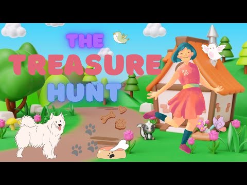 The Treasure Hunt🌟@reebcreations  #cartoon #kidscontent #trending #viralvideo #youtube #dog #pets