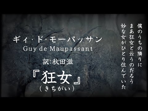 【朗読】狂女と呼ばれた女の悲しい過去、そしてその後は…『狂女』モーパッサン【読み聞かせ、睡眠導入】