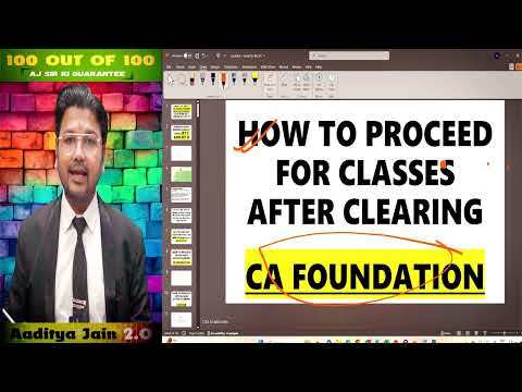 Step by Step Complete Guidance: What to Do Next for Classes After Clearing CA Foundation #icai