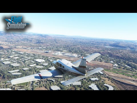 Weekend Flight Debrief - Palomar Restaurant Review Flight in MSFS & PilotEdge