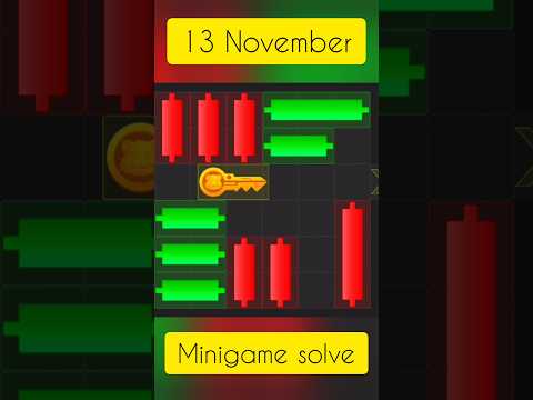 13 November hamster minigame puzzle solve Today