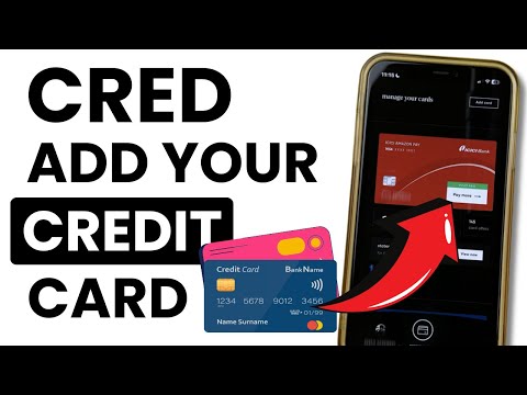 How to Add Credit Card in Cred App?