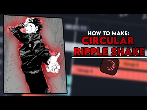 HOW TO: Make a Ripple In/Out Shake - Alight Motion