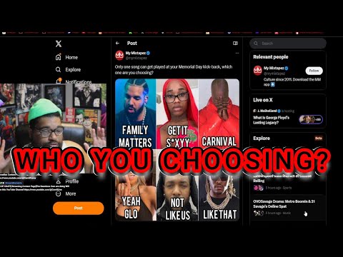 WHO YOU CHOOSING?: 1Cookout Song ONLY Edition | CamGReacts