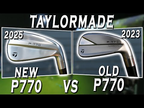 UPGRADE or STEER CLEAR?? | NEW 2025 Taylormade P770 vs OLD 2023 Taylormade P770