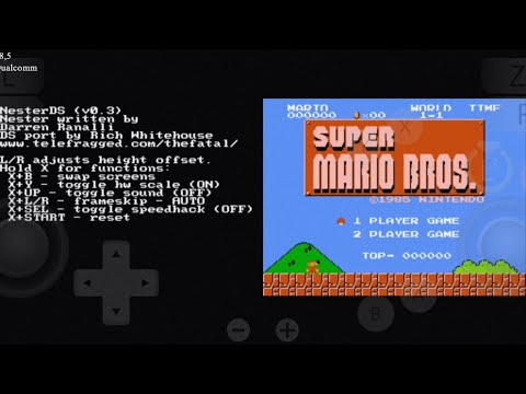 Emulator in Emulator in Emulator (NES on DS on Switch on Android) Super Mario Bros Suyu Xiaomi11TPro