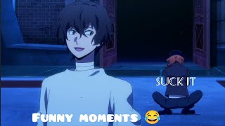 Dazai and Chuuya funny moments 😂|Season 5 English dub - Bungou Stray Dogs