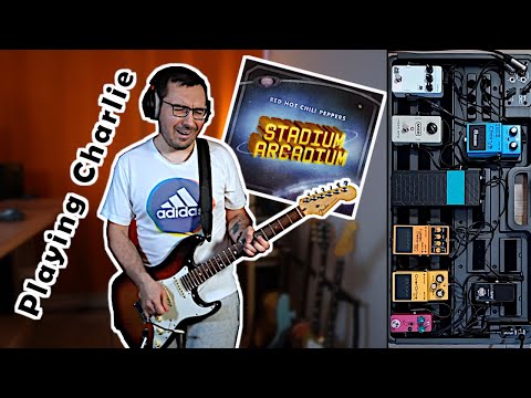 'Charlie' Single Guitar Cover with pedal cam (Frusciante / Red Hot Chili Peppers)