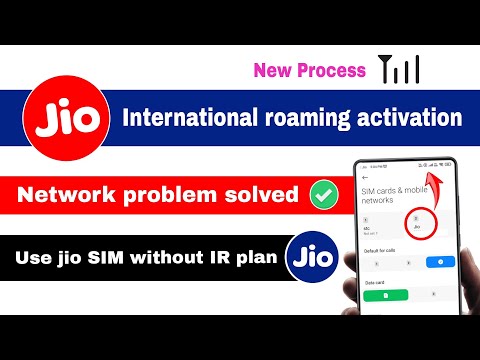 Jio international roaming activate kaise kare | jio international roaming network problem