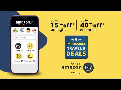 Impossible travel deals only on Amazon Pay | Budget trip | Hotels | 6s