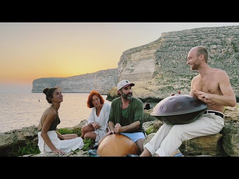 Sunset Meditation | Malte Marten & Family | Handpan Meditation #124