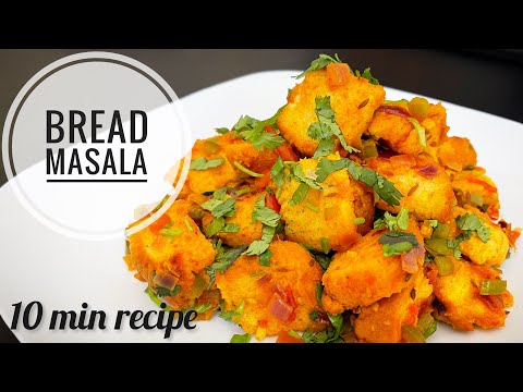 Easy BREAD MASALA Recipe by Salty Bite | 10-minute recipe |