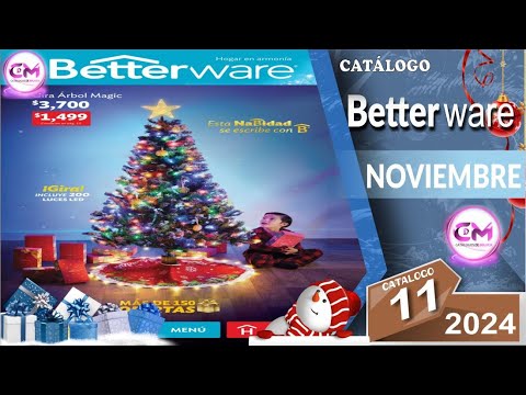 🎄CATALOGO BETTERWARE NOVIEMBRE 2024