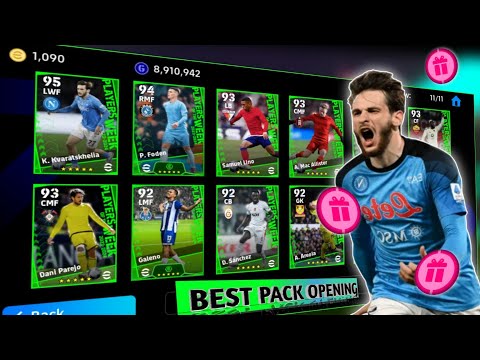 Best Potw Pack Opening 🎁 | Worldwide Potw Pack Opening in eFootball 2024 Mobile