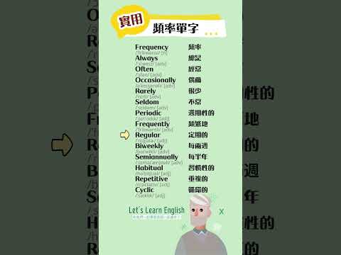 《頻率單字》一起背更好記！#英語單字 #英語學習 #英語跟讀 #英文聽力 #英文单词 #學英文