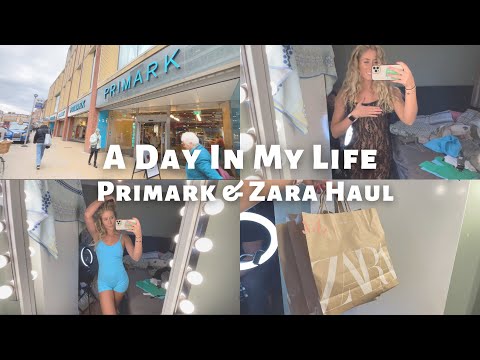 MY FIRST VLOG: Shopping trip + try on & gym