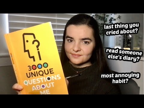 ASMR Asking You 75 VERY Personal Questions!