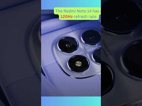 Redmi Note 14 Refresh Rate!