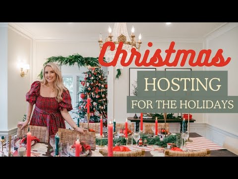 Hosting for The Holidays | YOU NEED THIS!!