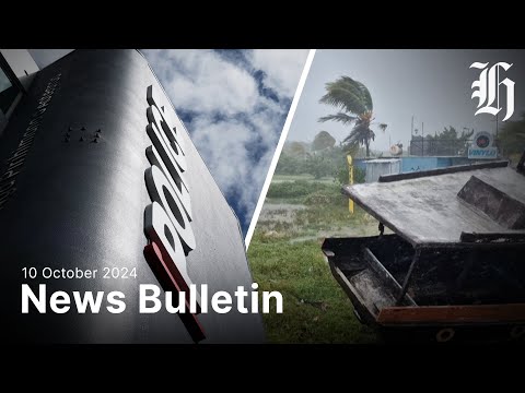 Hurricane Milton hits and Police cut jobs | Focus Morning Bulletin October 10, 2024