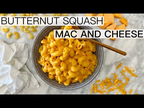 BUTTERNUT SQUASH MAC AND CHEESE