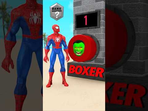 Who is Stronger? Spider-man vs Hulk #gta #spiderman #funnyvideo  #homemaranha