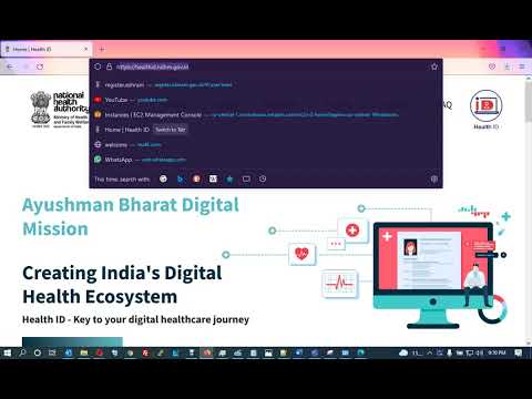 Ayushman Bharat Health Account - How to create Health ID Card   हेल्थ आईडी कार्ड कैसे बनाएं