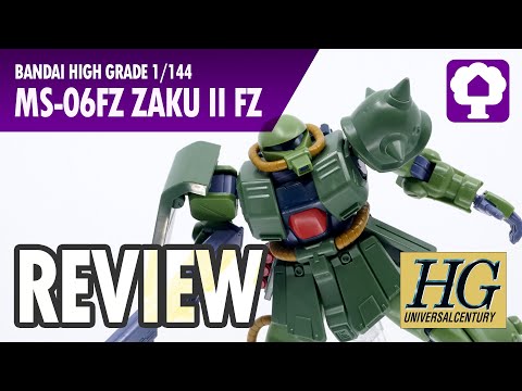 HGUC 1/144 Zaku II FZ Review - Hobby Clubhouse | Gundam 0080 Gunpla and Model