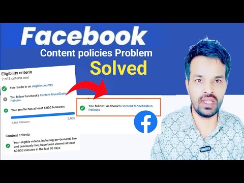 facebook content monetization policy problem| facebook monetization policies kaise hataye