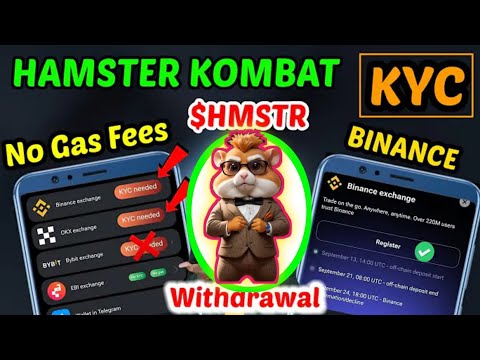 Hamster Kombat Withdrawal Kyc needed 🤯| Hamster kombat binance exchange kyc needed on chain offchain